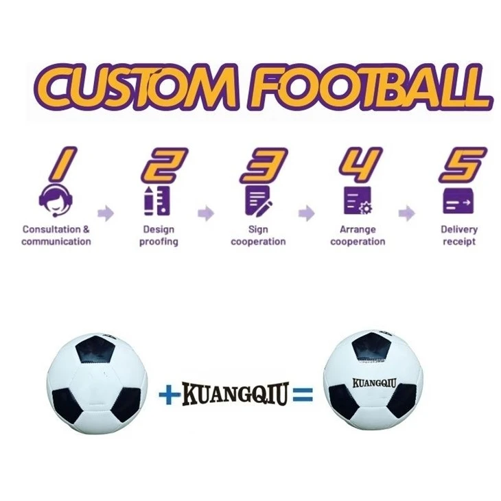 Custom Size 5 Soccer Ball factory